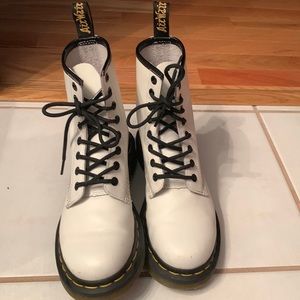 White Dr. Martens